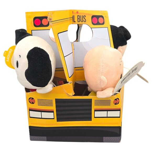 Hallmark Itty Bittys Plush Set of 4 Peanuts Gang Charlie Brown Linus Lucy Snoopy - Picture 5 of 16